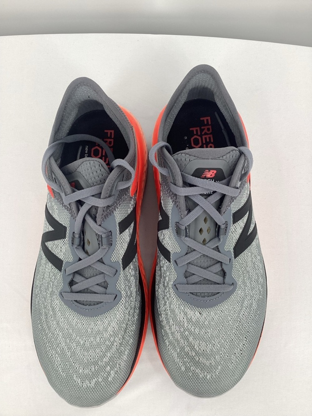 New Balance Fresh Foam More v2 Gray- Orange - Picture 7 of 9